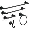 imageDelta Faucet 76424BL Delta Bath Hardware Matte Black