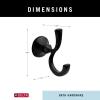 imageDelta Faucet 76435BL Delta Bath Hardware Matte BlackMatte Black