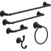 imageDelta Faucet 76435BL Delta Bath Hardware Matte BlackMatte Black
