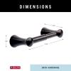 imageDelta Lahara 1Pack Toilet Paper Holder Brilliance Stainless Steel Tissue Roll Holder for Bathroom Organization and Storage Pivoting Toilet Tissue Holder Wall Bathroom Accessories 73850SSVenetian Bronze
