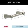 imageDelta Lahara 1Pack Toilet Paper Holder Brilliance Stainless Steel Tissue Roll Holder for Bathroom Organization and Storage Pivoting Toilet Tissue Holder Wall Bathroom Accessories 73850SSBrilliance Stainless Steel