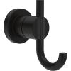 imageDelta Nicoli 4Pack Bathroom Set Matte Black 18quot Towel Rack Toilet Paper Holder Hand Towel Holder Towel Hook Bathroom Accessory Set Towel Holder 4Piece Hardware Set NIC64MBMatte Black