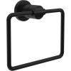 imageDelta Nicoli 4Pack Bathroom Set Matte Black 18quot Towel Rack Toilet Paper Holder Hand Towel Holder Towel Hook Bathroom Accessory Set Towel Holder 4Piece Hardware Set NIC64MBMatte Black