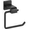 imageDELTA Ara Single Post Toilet Paper Holder Polished Chrome Bathroom Accessories 77550 35 x 625 x 35 InchesMatte Black
