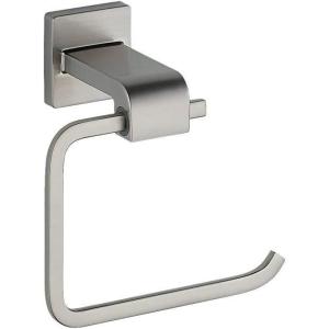 imageDELTA Ara Single Post Toilet Paper Holder Polished Chrome Bathroom Accessories 77550 35 x 625 x 35 InchesBrilliance Stainless Steel
