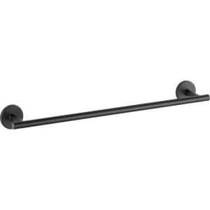 imageDelta 75918SS Trinsic 18 in Wall Mount Towel Bar Bath Hardware Accessory in Stainless SteelMatte Black