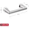 imageDELTA 772500SS Galeon Toilet Paper Holder StainlessPolished Chrome