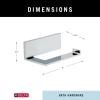 imageDELTA 77750SS Vero Toilet Paper Holder 500 x 600 x 1300 Inches StainlessChrome