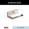 imageDELTA 77750SS Vero Toilet Paper Holder 500 x 600 x 1300 Inches StainlessStainless
