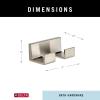 imageDELTA FAUCET 77736SS Vero Towel Hook 400 x 500 x 1200 inches StainlessStainless