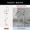 imageDelta Nicoli 1Pack 18 w 6quot Extender Towel Rack for Bathroom Matte Black Extendable 1824quot Towel Bar for Bathroom Wall Towel Holder Rod Wall Mounted NIC18MBPolished Chrome