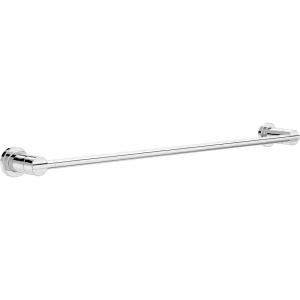 imageDelta Nicoli 1Pack 18 w 6quot Extender Towel Rack for Bathroom Matte Black Extendable 1824quot Towel Bar for Bathroom Wall Towel Holder Rod Wall Mounted NIC18MBPolished Chrome