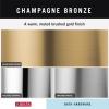 imageDELTA 73846SS Towel Ring Brilliance Stainless SteelChampagne Bronze