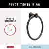 imageDELTA 73846SS Towel Ring Brilliance Stainless SteelVenetian Bronze