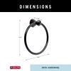 imageDELTA 73846SS Towel Ring Brilliance Stainless SteelVenetian Bronze