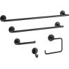 imageDELTA FAUCET 75935SS Trinsic Wall Mounted Single Towel Hook in Brilliance Stainless SteelMatte Black