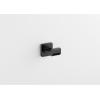 imageDELTA FAUCET 77535 Ara Towel Robe Hook Polished ChromeMatte Black