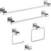 imageDELTA FAUCET 77535 Ara Towel Robe Hook Polished ChromePolished Chrome