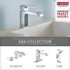 imageDelta Ara 1Pack Hand Towel Holder Polished Chrome Towel Racks for Bathroom Wall Square Towel Ring Holder for Bath Towel Hanger for Kitchen Bathroom Accessories 77546Chrome