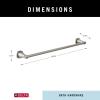 imageDelta Faucet 77618CZ Stryke Towel Bar 18 inch Champagne BronzeStainless