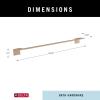 imageDelta Faucet 77724SS Vero 24quot Towel Bar StainlessChampagne Bronze