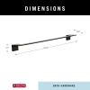 imageDelta Faucet 77724SS Vero 24quot Towel Bar StainlessSpotshield Venetian Bronze