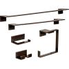 imageDelta Faucet 77724SS Vero 24quot Towel Bar StainlessSpotshield Venetian Bronze