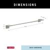 imageDelta Faucet 77724SS Vero 24quot Towel Bar StainlessStainless