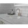 imageDelta Trinsic High Arc Centerset Bathroom Faucet Polished Nickel 3Hole Bathroom Sink Faucet Metal PushPop Drain Assembly Polished Nickel 2559PNMPUDSTStainless
