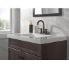 imageDelta Trinsic High Arc Centerset Bathroom Faucet Polished Nickel 3Hole Bathroom Sink Faucet Metal PushPop Drain Assembly Polished Nickel 2559PNMPUDSTVenetian Bronze