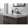 imageDelta Trinsic High Arc Centerset Bathroom Faucet Polished Nickel 3Hole Bathroom Sink Faucet Metal PushPop Drain Assembly Polished Nickel 2559PNMPUDSTVenetian Bronze