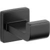imageDELTA FAUCET 77535 Ara Towel Robe Hook Polished ChromeMatte Black