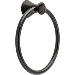 imageDELTA 73846SS Towel Ring Brilliance Stainless SteelVenetian Bronze