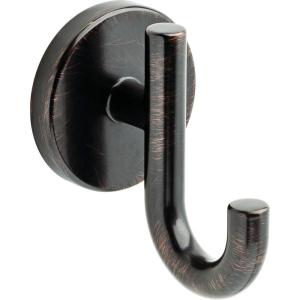 imageDELTA FAUCET 75935SS Trinsic Wall Mounted Single Towel Hook in Brilliance Stainless SteelSpotShield Venetian Bronze