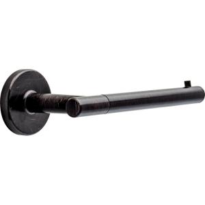 imageDelta Trinsic 1Pack Toilet Paper Holder Brilliance Stainless Steel Tissue Roll Holder for Bathroom Organization and Storage Single Post Toilet Tissue Holder Wall Bathroom Accessories 75950SSSpotshield Venetian Bronze