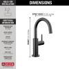 imageDelta 1930BLDST Beverage Faucet Matte BlackMatte Black