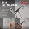 imageDelta 7SF110B Clarifi Shower Filter Attachment Kit with In2ition 2in1 Shower Head and Hand Shower  SpotShield Brushed NickelChrome