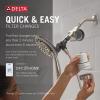 imageDelta 7SF110B Clarifi Shower Filter Attachment Kit with In2ition 2in1 Shower Head and Hand Shower  SpotShield Brushed NickelSpotShield Nickel