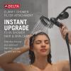 imageDelta 7SF110B Clarifi Shower Filter Attachment Kit with In2ition 2in1 Shower Head and Hand Shower  SpotShield Brushed NickelSpotShield Nickel