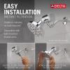 imageDelta Faucet Clarifi Premium Shower Filter Attachment with Filter Hard Water Shower Filter Shower Head Filter Matte Black 5SF100BLChrome