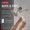 imageDelta Faucet Clarifi Premium Shower Filter Attachment with Filter Hard Water Shower Filter Shower Head Filter Matte Black 5SF100BLStainless