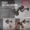 imageDelta Faucet Clarifi Premium Shower Filter Attachment with Filter Hard Water Shower Filter Shower Head Filter Matte Black 5SF100BLVenetian Bronze
