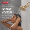 imageDelta Faucet Clarifi Standard Shower Filter Attachment Brushed Nickel with Additional Filter CartridgeChampagne Bronze