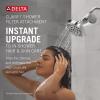 imageDelta Faucet Clarifi Standard Shower Filter Attachment Brushed Nickel with Additional Filter CartridgeChrome