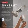 imageDelta Faucet Clarifi Standard Shower Filter Attachment Brushed Nickel with Additional Filter CartridgeSatin Nickel