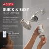 imageDelta Faucet Clarifi Standard Shower Filter Attachment Brushed Nickel with Additional Filter CartridgeStainless