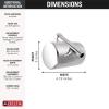imageDelta Faucet Clarifi Standard Shower Filter Attachment with Filter Shower Water Filter Shower Head Filter Chrome 7SF100Chrome