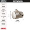 imageDelta Faucet Clarifi Standard Shower Filter Attachment with Filter Shower Water Filter Shower Head Filter Chrome 7SF100Stainless
