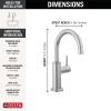imageDelta Faucet Clarifi Under Sink Reverse Osmosis Water Filter System with Gold Beverage Dispenser FaucetArctic Stainless