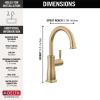 imageDelta Faucet Clarifi Under Sink Reverse Osmosis Water Filter System with Gold Beverage Dispenser FaucetChampagne Bronze